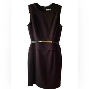 Calvin Klein Black Pencil Dress